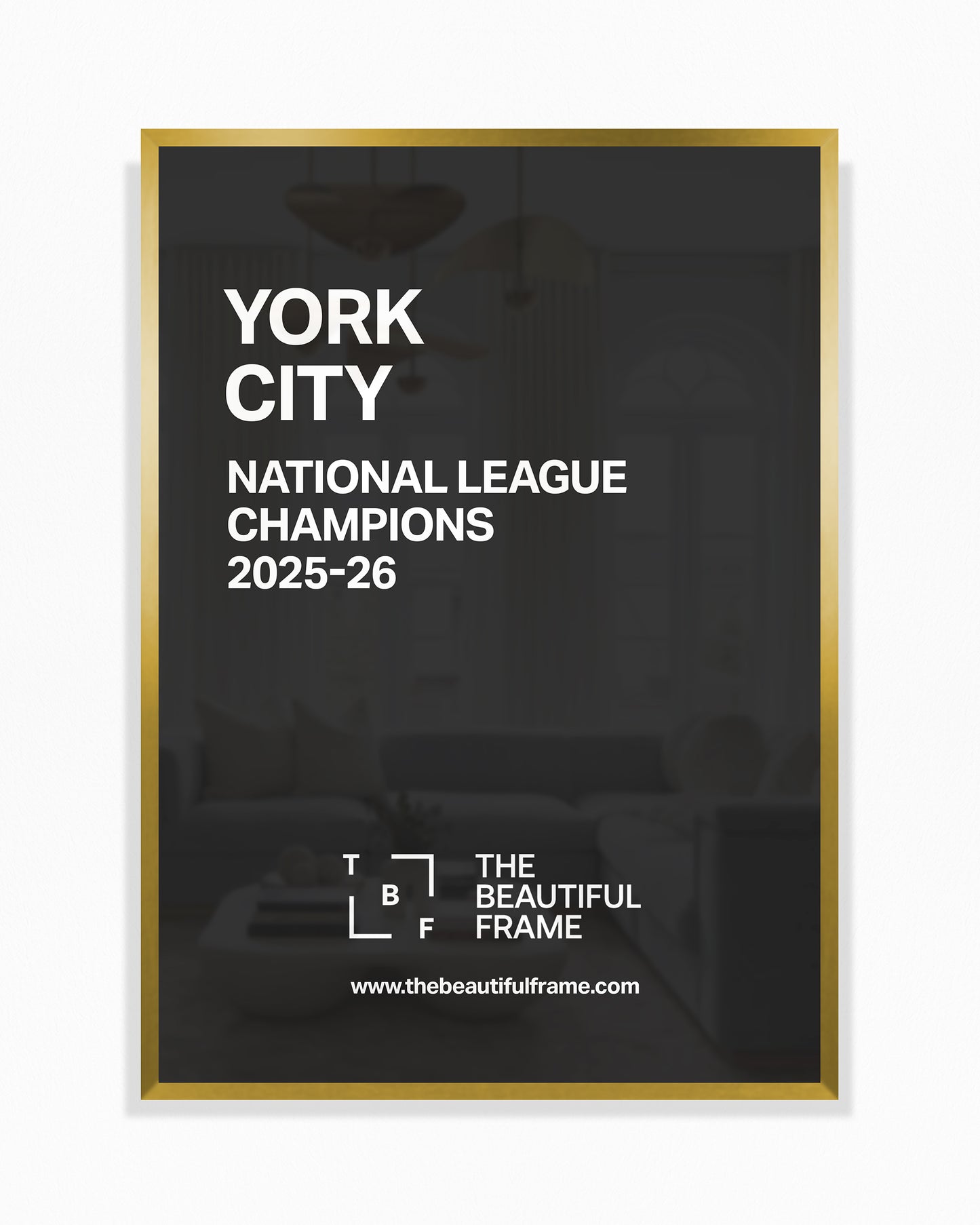 York City 2025/26: National League Champions Print
