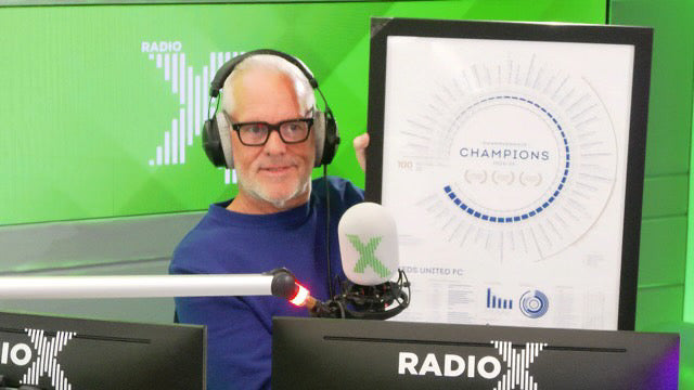 Like a 96th-Minute Winner: TBF x RADIO X