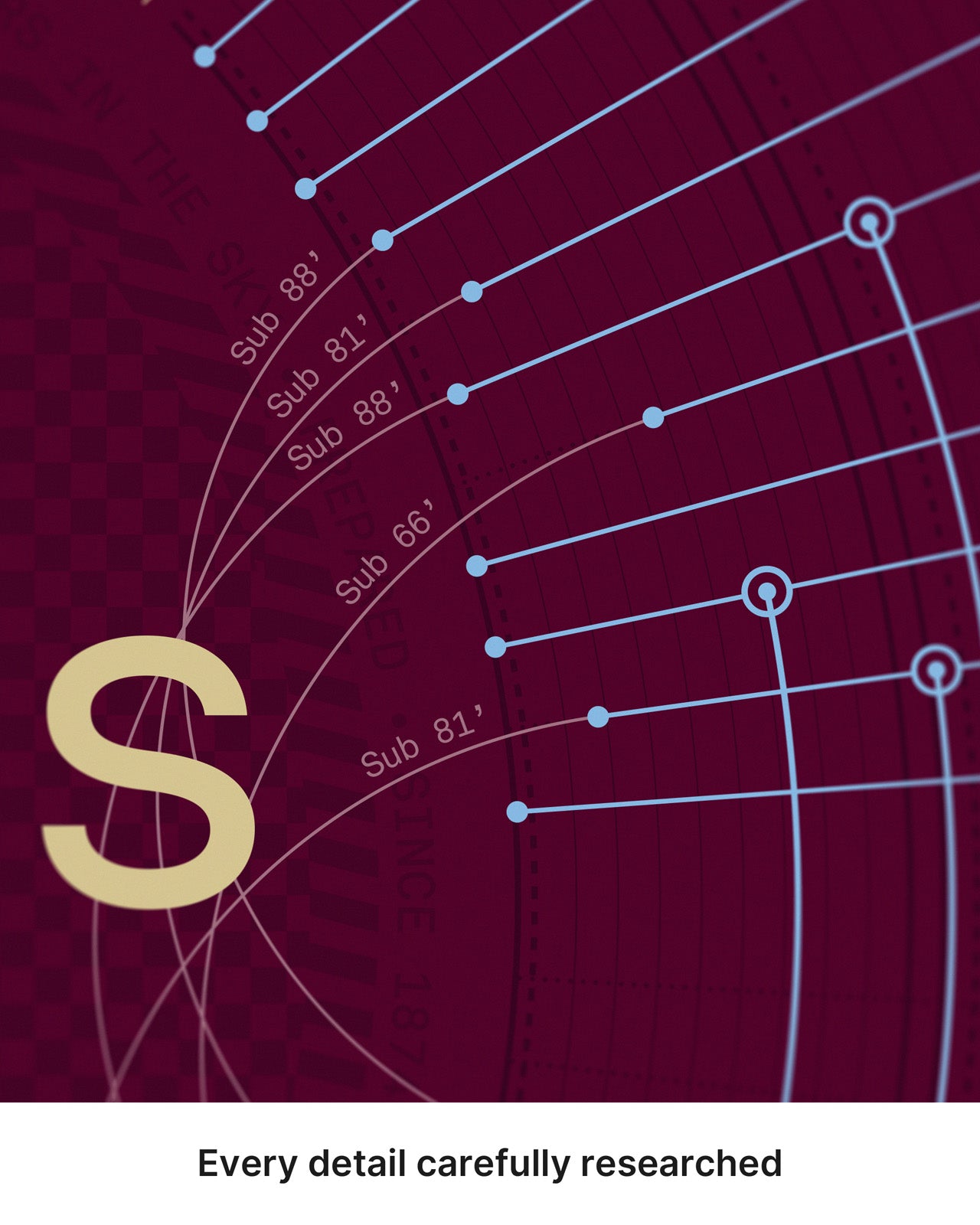 Aston Villa 2025/26 Europa League Winners print close-up highlighting detailed match timeline and player statistics