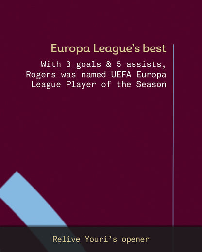 Aston Villa 2025/26: Europa League Champions Print