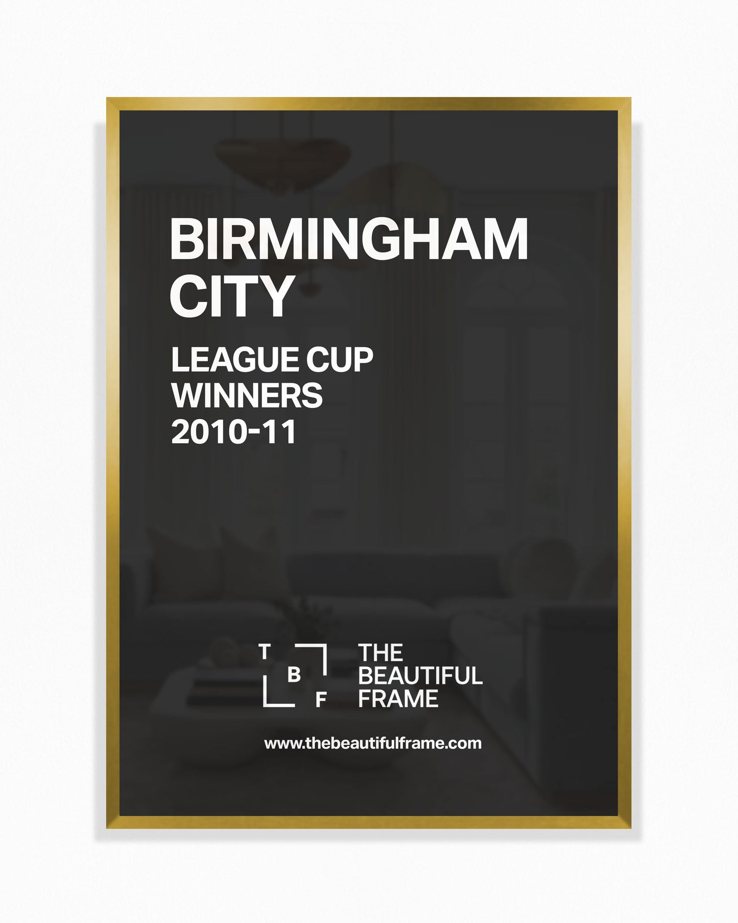 Birmingham City 2010-11: League Cup Winners Print