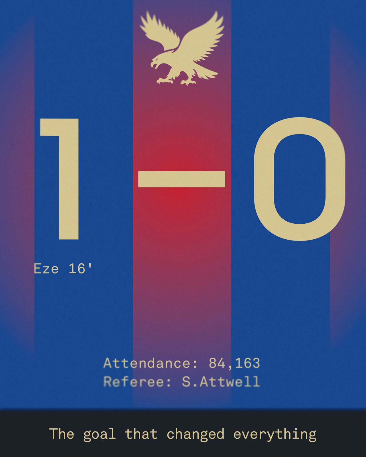 Crystal Palace 2024/25: FA Cup Winners Print
