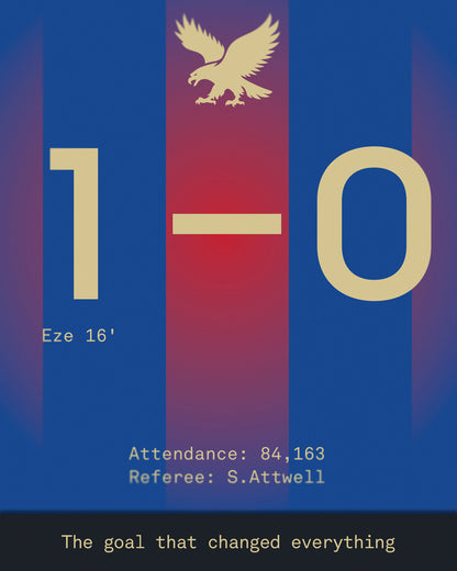 Crystal Palace 2024/25: FA Cup Winners Print