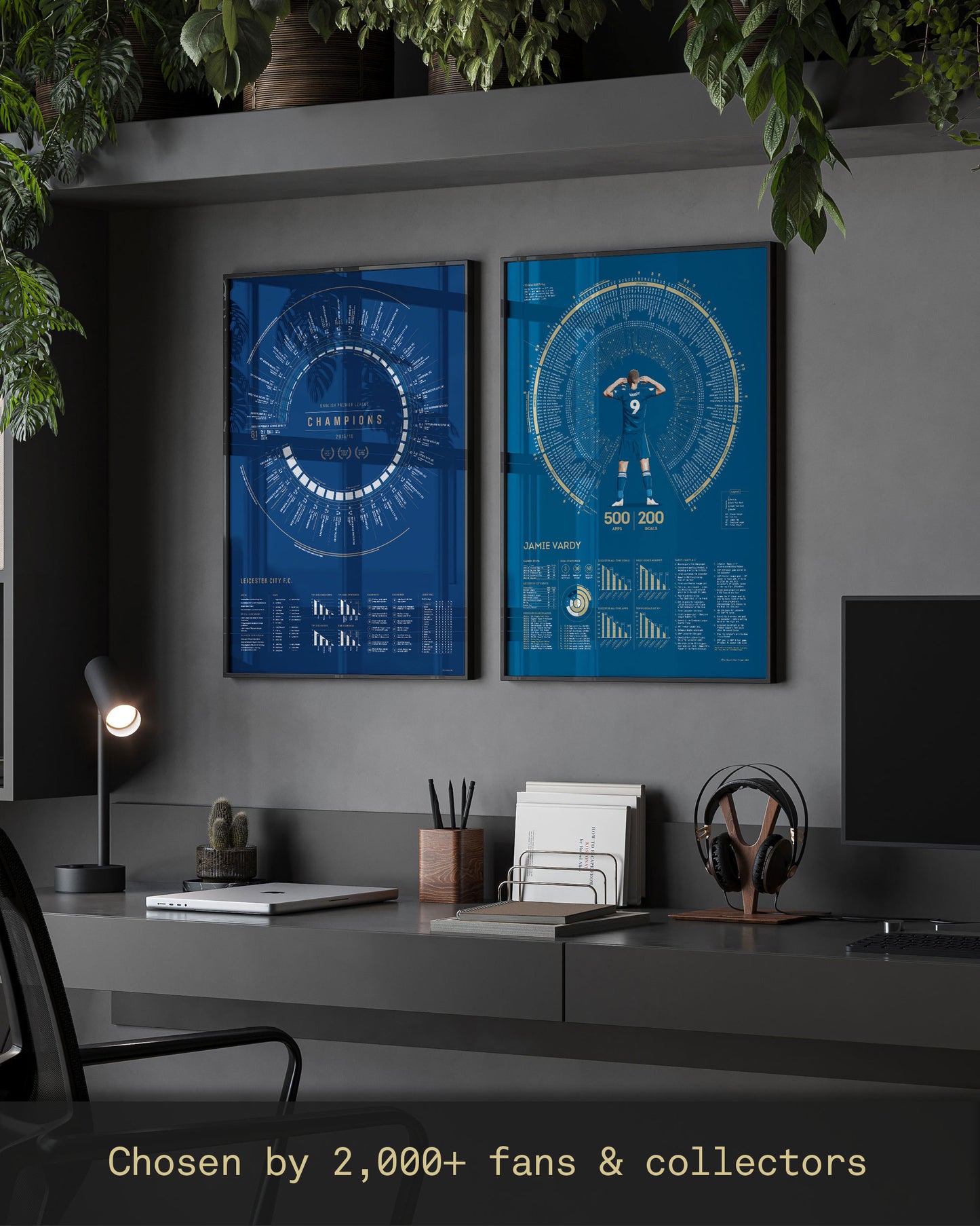 Jamie Vardy: Leicester City Legacy Print