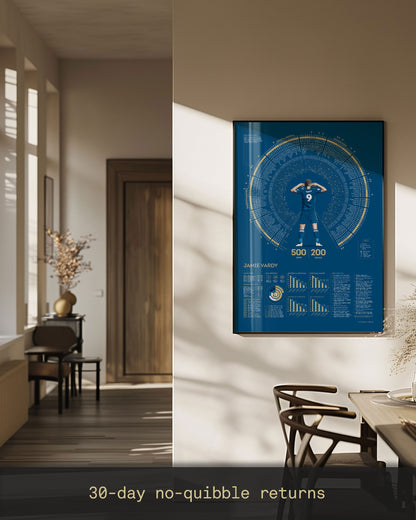 Jamie Vardy: Leicester City Legacy Print