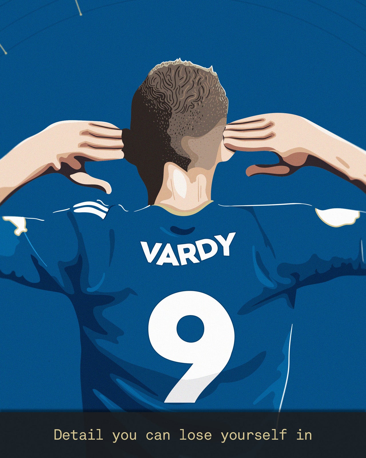 Jamie Vardy: Leicester City Legacy Print