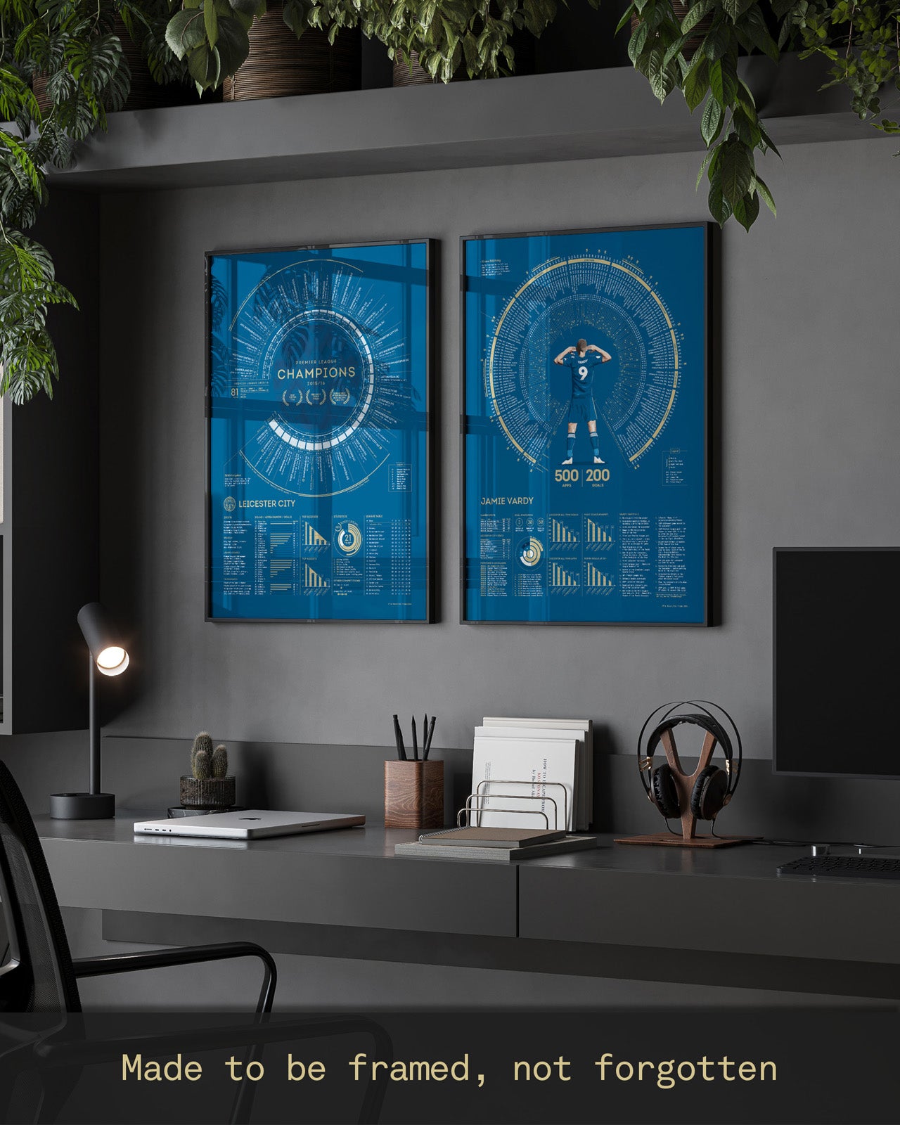 Jamie Vardy: Leicester City Legacy Print
