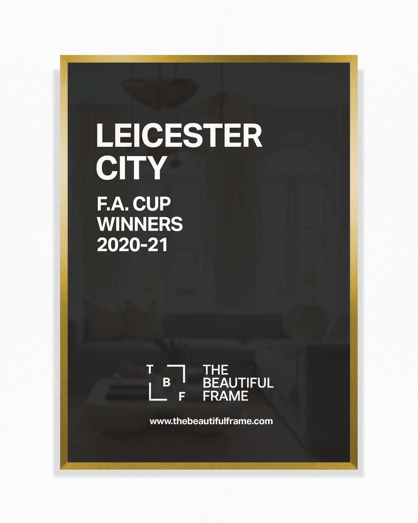 Leicester City 2020/21 — F.A. Cup Winners Print