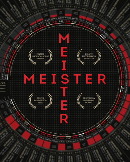 Bayer Leverkusen 2023/24: Bundesliga Champions Print