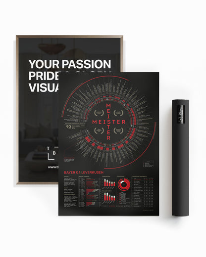 Bayer Leverkusen 2023/24: Bundesliga Champions Print