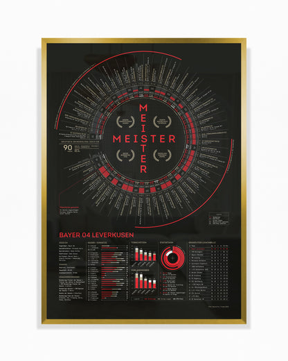 Bayer Leverkusen 2023/24: Bundesliga Champions Print