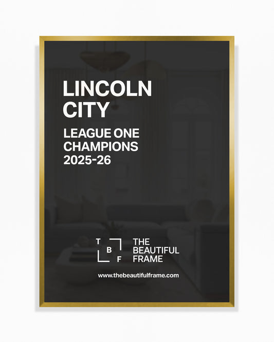 Lincoln City 2025/26: League One Champions Print