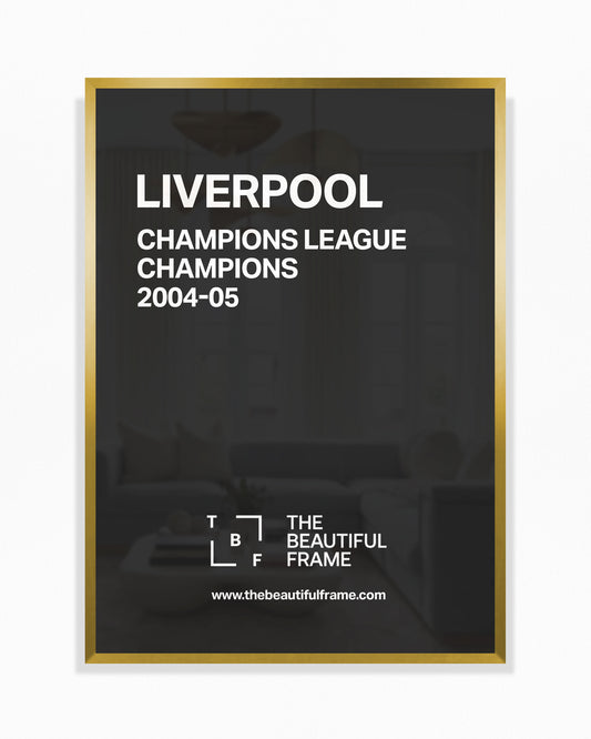 Liverpool 2004-05: Champions League Champions Print
