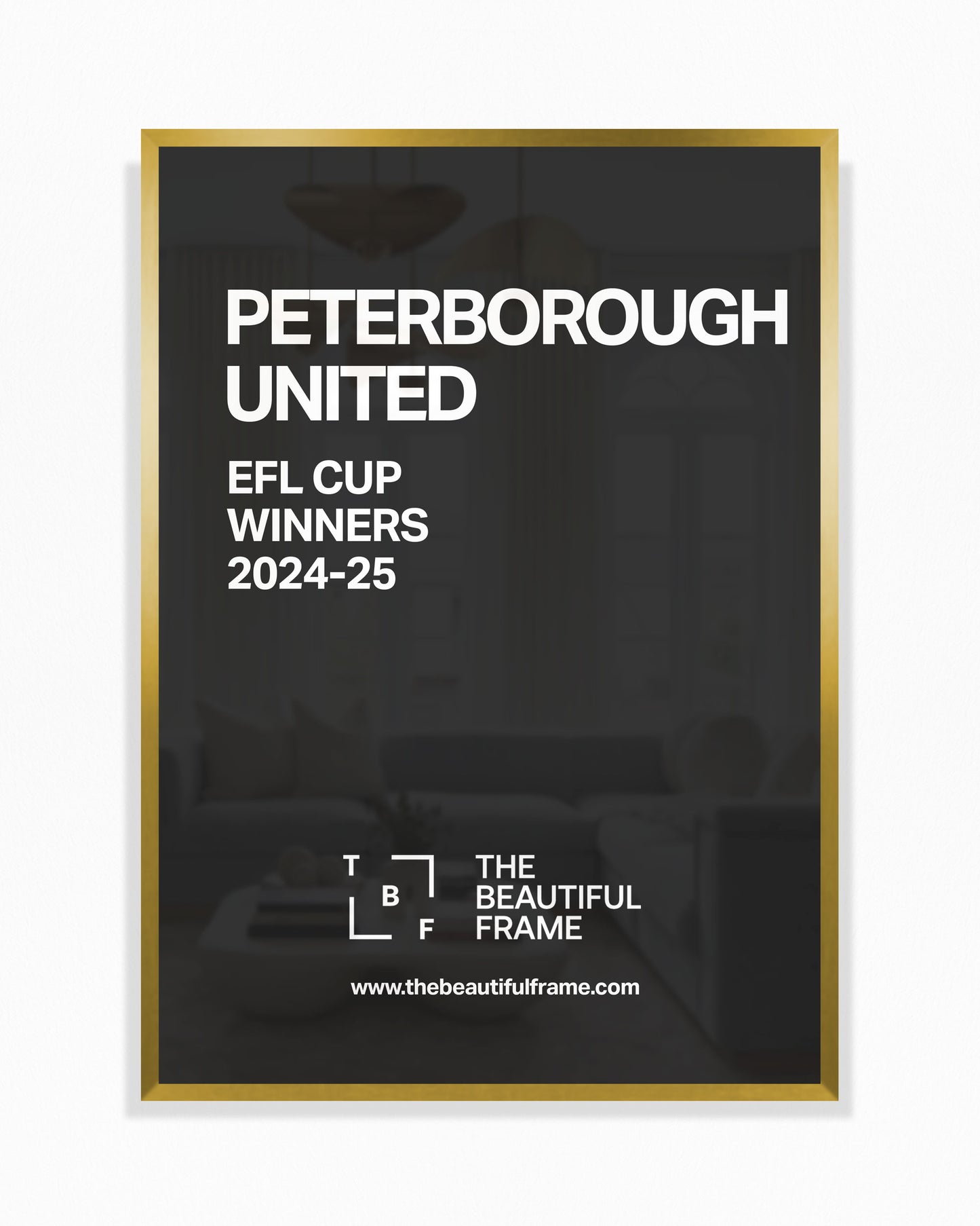 Peterborough United 2024-25: EFL Trophy Winners Print