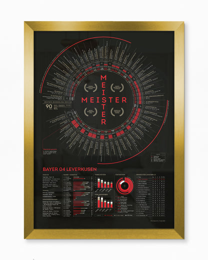 Bayer Leverkusen 2023/24: Bundesliga Champions Print